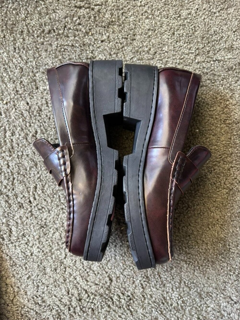 boc Women's Dark Brown Patent Leather Moccasins - Picture 9 of 13